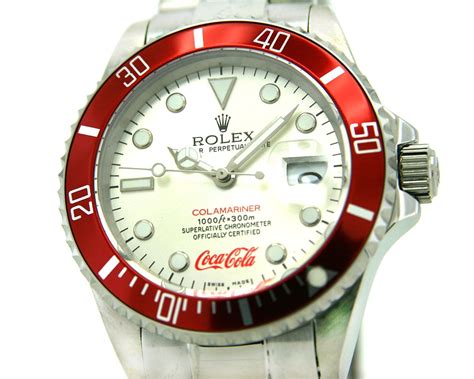 rolex submariner coca cola edition|Rolex coke vs Pepsi gold.